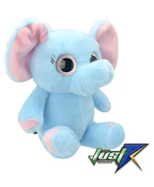 Wild Planet Orby Baby Elephant  Soft Toy Small - Blue