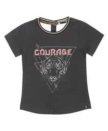 DJ Dutchjeans Courage T-shirt - Grey