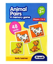 Frank Animal Pairs A Memory Board Game - 1 to 4 Players