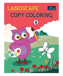 Landscape Copy Coloring 4 - English