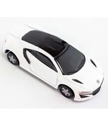 Maisto Die Cast 3 Pullback Real Gears - 2012 Acura NSX Concept - White