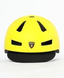 Lamborghini Helmet With Adjuster - Yellow