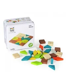 Plan Toys Wooden Mosaic Puzzle - 26 Pieces