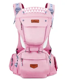 Sunveno Kangaroo Style Ergonomic Baby Carrier - Pink