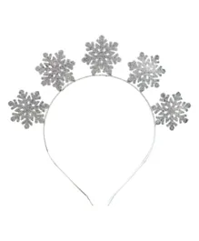 Ginger Ray Metal Snowflake Headband - Silver