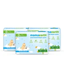 Mamaearth Combo Plant Based Diaper Pants  Pack of 3 - 30 Diapers each