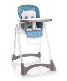 Lorelli Premium High Chair Campanella Sea Blue Crowns
