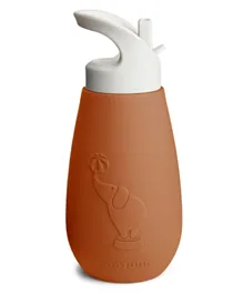 Nuuroo Pax Silicone Drinking Bottle Caramel Cafe - 350mL