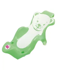 Ok Baby Buddy Bath Seat With Slip Free Rubber - Green