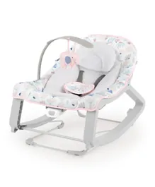 Ingenuity Keep Cozy 3-in-1 Grow with Me Vibrating Baby Bouncer Seat - Pink