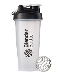 Blender Bottle Classic Shaker With Blender Ball Clear - 28oz