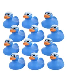 Pixie - Floating Ducks Blue (Pack of 4)