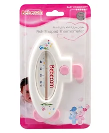 Bebecom Bath Fish Shaped Thermometer - White