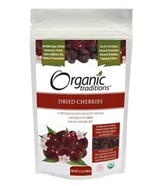 Organic Traditions Dried Cherries - 100 g