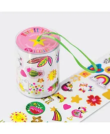 Rachel Ellen Rolls of Stickers Tropical Adventure - Multicolor