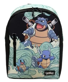 Pokemon Squirtle Evolution Adaptable Backpack - 16 Inches
