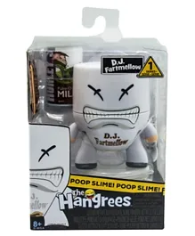 Hangrees  D.J. Fartmellow Collectable Parody Figure with Slime - White