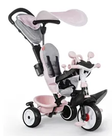 Smoby Baby Driver Plus Tricycle - Pink