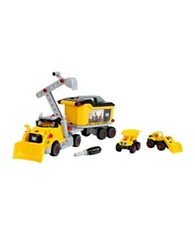 Klein Toys 4 in 1 Theo Klein 3252 Cat Screw Truck Set