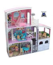 Megastar Laces & Frills Play Wooden Dollhouse - Pink