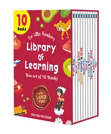 For Little Readings Library Of Learning Books English - Set of 10