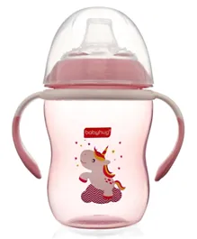 Babyhug Twin Handle Soft Spout Cup Purple - 250 ml