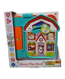 Playgo Battery Operated Music Play Book - En + Es