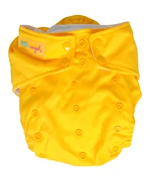 Little Angel Baby Pocket Cloth Diapers all in one Reusable - Yellow