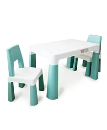 Home Canvas Multi Functional Early Learning Table & Chair Set