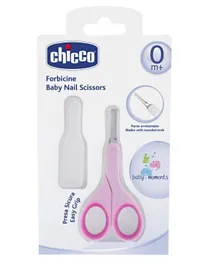 Chicco Baby Nail Scissors - Pink