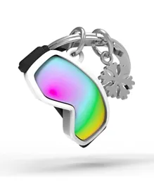 Metalmorphose Goggles With Snowflake Key Ring
