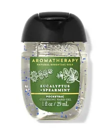 Bath & Body Works  Aromatherapy Eucalyptus Spearmint Cleansing Hand Gel - 29mL