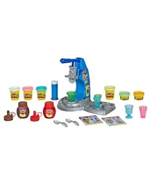 Hasbro Play-Doh Kitchen Creations Drizzy Ice Cream Playset Featuring Drizzle Compound and 6 Non-Toxic Colours