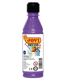 Jovi Décor Acrylic Bottle Of Violet - 250ml