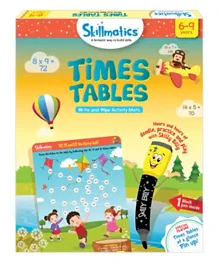 Skillmatics Times Tables Activity Mats - Multicolor