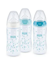 NUK First Choice Bottle set Silicone Teat Orthodontic Anti-Colic Boy