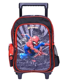 Spider Man Trolley Bag Multicolor - 16 Inch