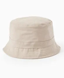 Zippy Cotton Solid Twill Hat - Beige