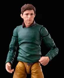 Marvel Legends Series Spider-Man 60th Anniversary Peter Parker and Ned Leeds MCU 2-Pack Action Figures with 7 Accessories - 6-inch