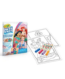 Color Wonder Set Disney Princess Coloring Book + 4 Markers - English