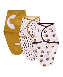 Miracle Baby Cotton Swaddle - 3 Pieces
