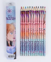 Disney Frozen Leading Together Tin Tube Coloring Pencils - Pack of 12