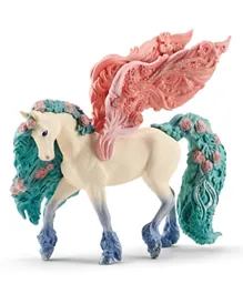 Schleich Flower Pegasus - Multicolour