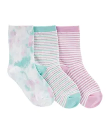 Carter's 3 Pack Striped Socks - Multicolor