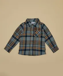 R&B Kids Casual Checked Shirt - Multicolor