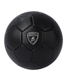 Lamborghini PVC Soccer Ball Size 5 - Black