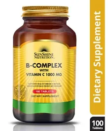 Sunshine N B Complex With Vitamin C 1000mg  - 100 Tablets