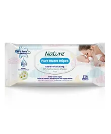 Nature Pure Water Baby Wipes - 30 Piece