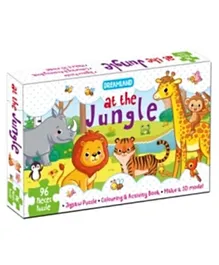 Dreamland Publications Magical At The Jungle Jigsaw Puzzle for Kids - 96 Pieces