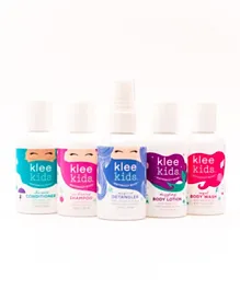 Klee Naturals Organic Hair & Body Care Gift Set - 59mL Each